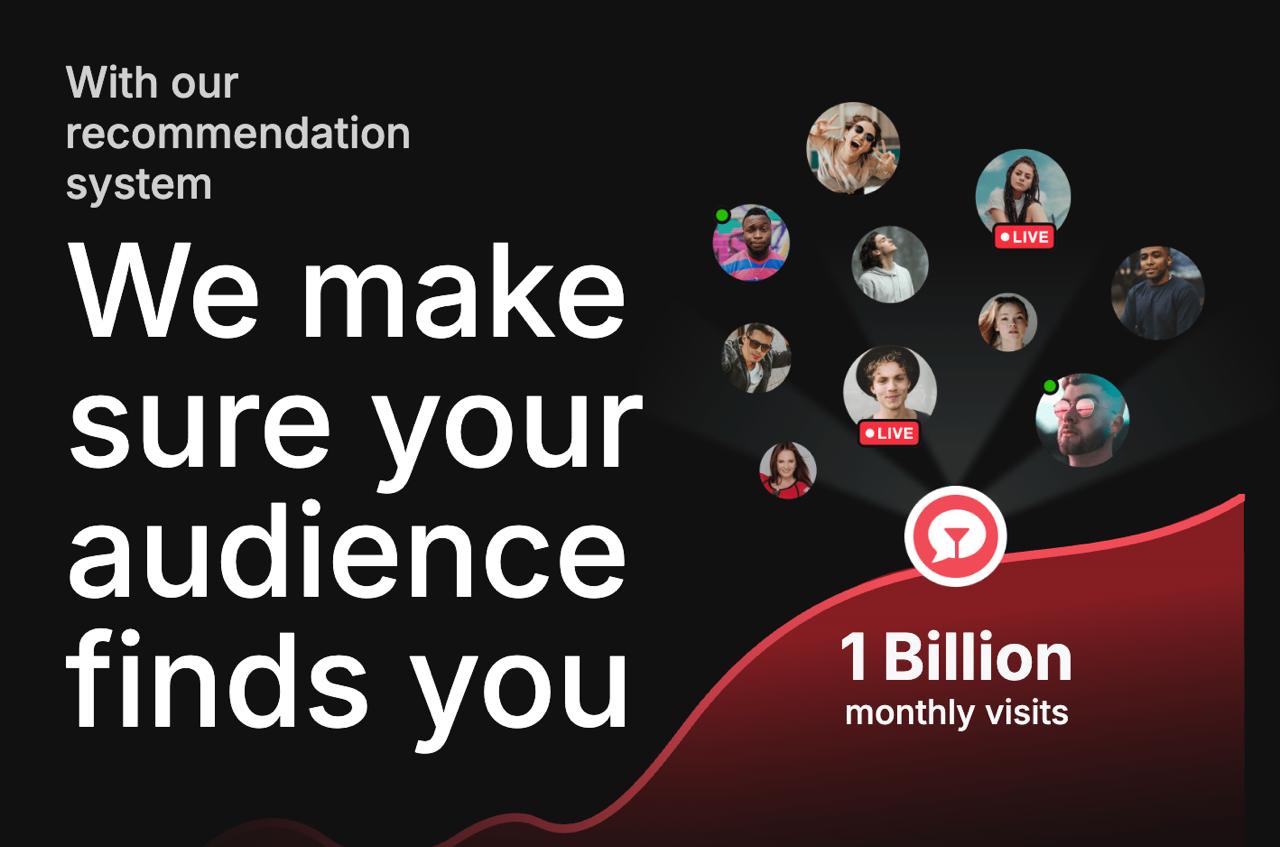 stripchat audience recommendation