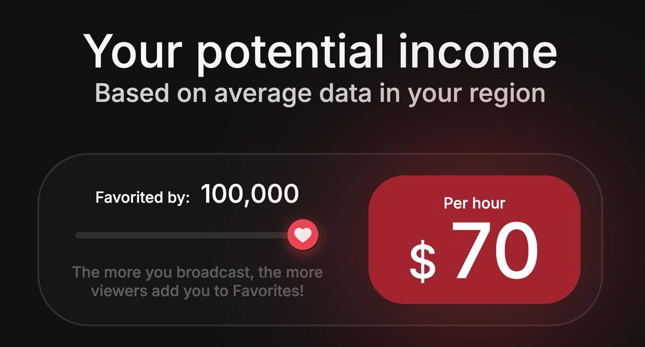 stripchat income calculator
